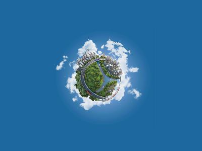 3D地球-写实 幻灯片制作软件